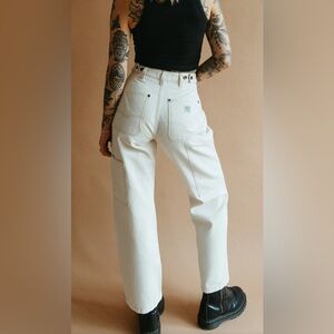 P&Co Cream Carpenter Pants